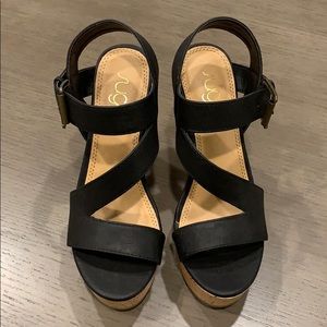 Woman’s wedges by sugar